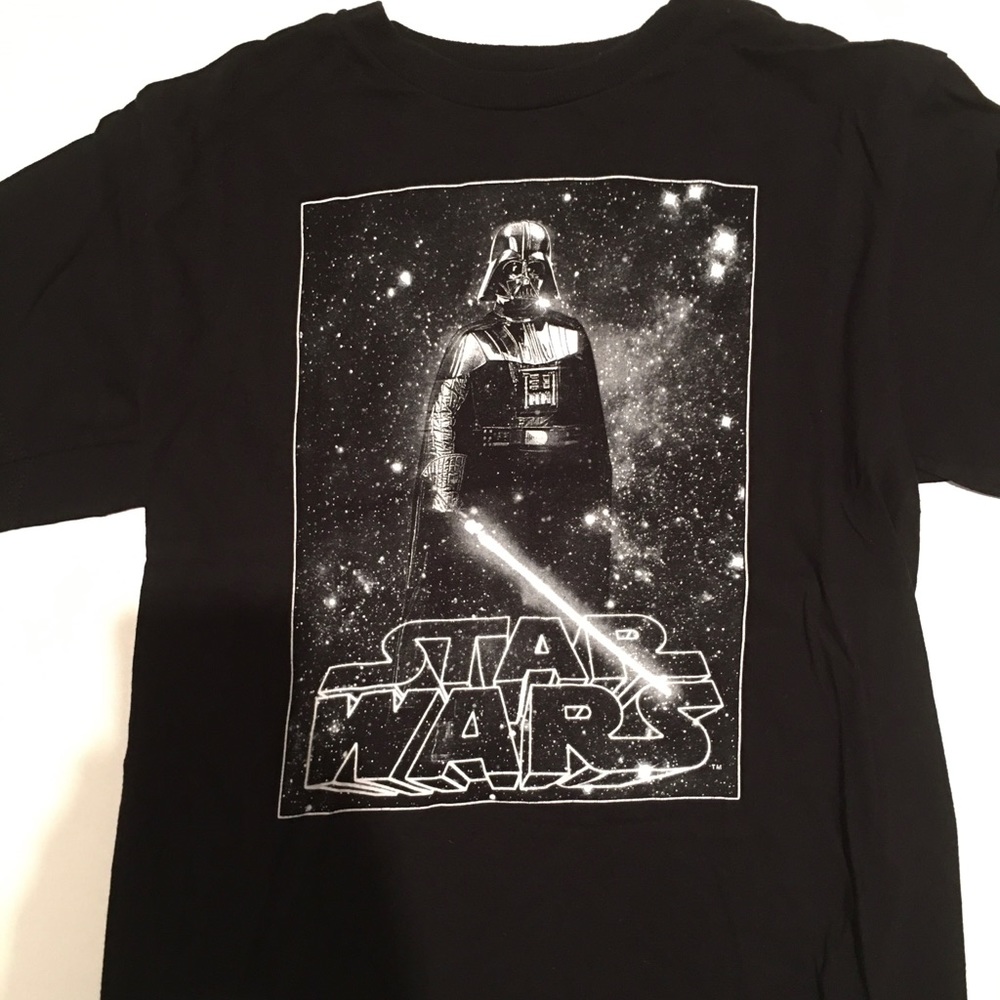 black star wars tshirt